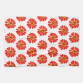 Coreoposis-Blumen-Botanik Geschirrtuch (Horizontal)