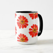 Coreoposis-Blumen Botanik Tasse (VorderseiteRechts)