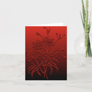 Coreopsis Blank Notecard Karte