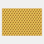 Coreopsis Field Wrapping Paper Geschenkpapier Set (Vorderseite 3)