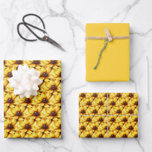 Coreopsis Field Wrapping Paper Geschenkpapier Set