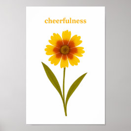 Coreopsis — Fröhlichkeit Poster
