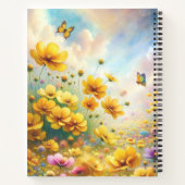 Coreopsis & Quote Notizblock (Rückseite)