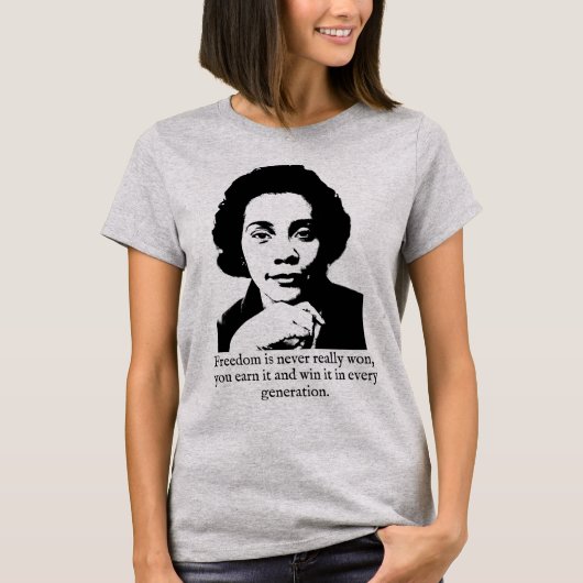 Coretta Scott King-T-Shirt T-Shirt (Vorderseite)
