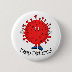 Corey, der Coronavirus Button