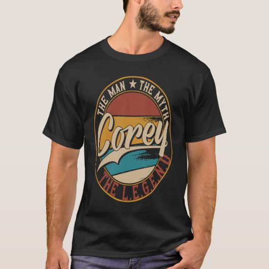 Corey Der Mann der Mythos der Legende T-Shirt (Vorderseite)