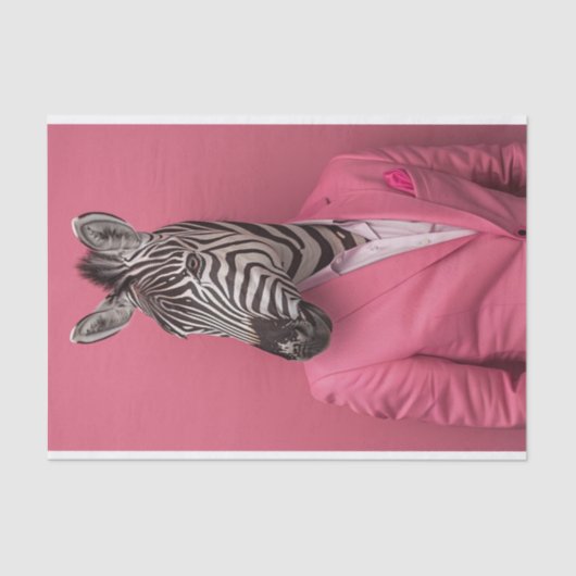 Corey die Zebra Seidenpapier (Vorderseite)