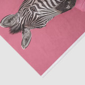 Corey die Zebra Seidenpapier (Ausschnitt)