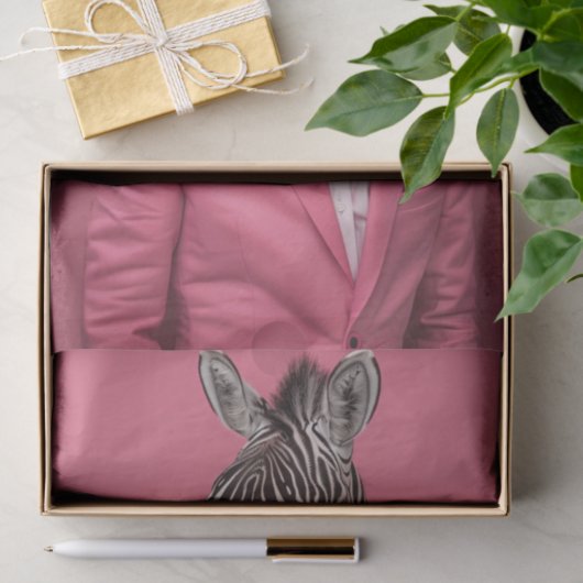 Corey die Zebra Seidenpapier (Geschenk)