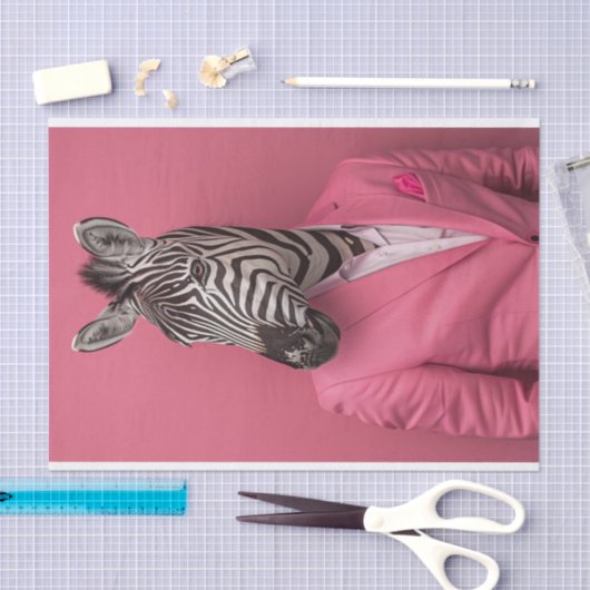 Corey die Zebra Seidenpapier (Handwerk)