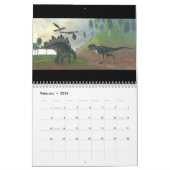 Corey Ford Dinosaur Kalender (Feb 2026)