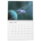 Corey Fords Weltraumkunstkalender Kalender (Feb 2026)