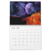 Corey Fords Weltraumkunstkalender Kalender (Mär 2027)
