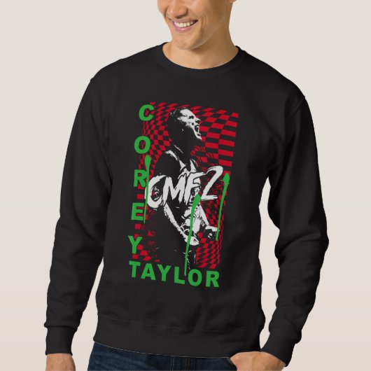 Corey Taylor - Schachbrett Sweatshirt (Vorderseite)