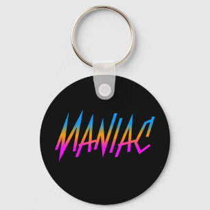 COREY TIGER 1980er RETRO-MANIAC Schlüsselanhänger