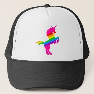 COREY TIGER 1980er RETRO VINTAG UNICORN RAINBOW Truckerkappe