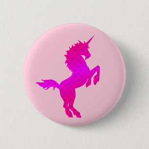 COREY TIGER 1980er RETRO VINTAGE EINHORN STERNE RO Button