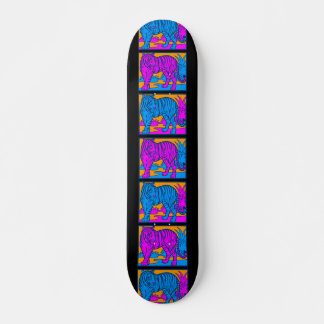 COREY TIGER 1980er TIGER SCENE BLACK Skateboard