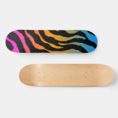 COREY TIGER 1980er TIGER STRIPE BOLD MULTI FARBE Skateboard (Horizontal)