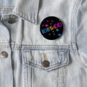COREY TIGER 1980S RETRO DISCO STARS BUTTON (Beispiel)