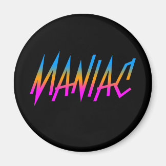 COREY TIGER 1980s RETRO MANIAC Magnet