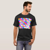 COREY TIGER 80er KARO TIGER FACE T-Shirt (Vorne ganz)
