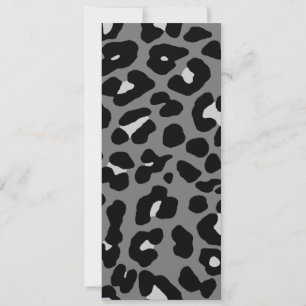 Corey Tiger 80er Leopard Flecken (Grau)