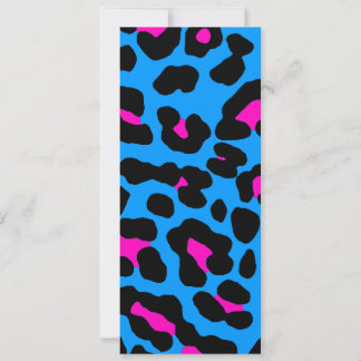 Corey Tiger 80er Leopard Spots (blau)