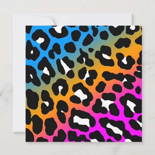 Corey Tiger 80er Leopard Spots (Multicolor) (Vorderseite)