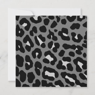 Corey Tiger 80er Leopardenflecken (Grau)
