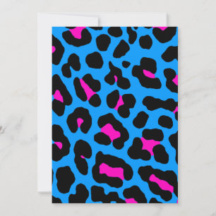 Corey Tiger 80er Leopardflecken (Blau)
