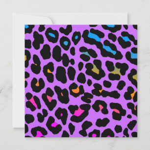 Corey Tiger 80er Leopardflecken (Lila)
