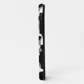 Corey Tiger 80er Neon Camouflage (Grau) Case-Mate iPhone Hülle (Hinten/Links)