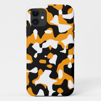 Corey Tiger 80er Neon Camouflage (Orange) Case-Mate iPhone Hülle
