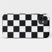 Corey Tiger 80er Neon Checkerboard (schwarz / weiß Case-Mate iPhone Hülle (Rückseite (Horizontal))