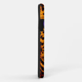 Corey Tiger 80er Neon Leopard Face (grün) Case-Mate iPhone Hülle (Hinten/Rechts)