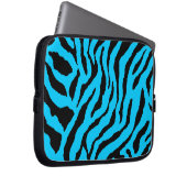 Corey Tiger 80er Neon Tiger Print Laptopschutzhülle (Vorne Rechts)