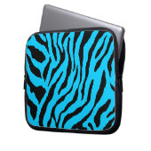 Corey Tiger 80er Neon Tiger Print Laptopschutzhülle (Vorderseite Links)