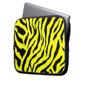 Corey Tiger 80er Neon Tiger Print Laptopschutzhülle (Vorderseite Links)