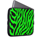Corey Tiger 80er Neon Tiger Print Laptopschutzhülle (Vorne Rechts)