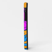 Corey Tiger 80er Neon Tiger (Rosa) Case-Mate iPhone Hülle (Hinten/Links)