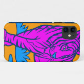Corey Tiger 80er Neon Tiger (Rosa) Case-Mate iPhone Hülle (Rückseite (Horizontal))