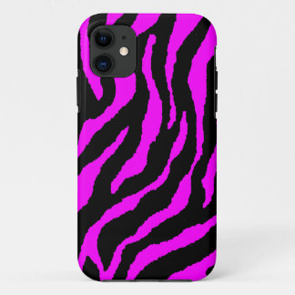 Corey Tiger 80er Neon Tiger Streifen (Fuschia Pink Case-Mate iPhone Hülle