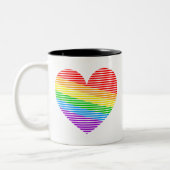 Corey Tiger 80er Rainbow Strip Tasse (Links)