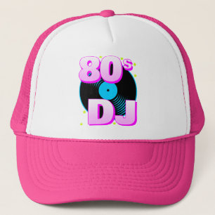 Corey Tiger 80er Retro 80er DJ Trucker Mütze