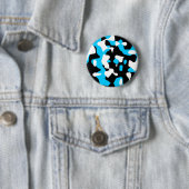 Corey Tiger 80er Retro Blue Camouflage (Camouflage Button (Beispiel)