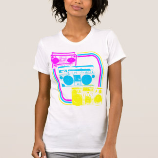 Corey Tiger 80er Retro Boombox Radio T-Shirt