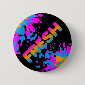 COREY TIGER 80er RETRO FRISCHER SPRITZER Button