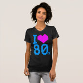 Corey Tiger 80er Retro I Liebe 80er Shirt (Vorne ganz)
