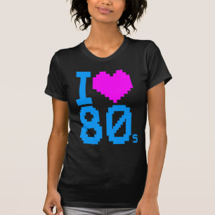 Corey Tiger 80er Retro Ich liebe 80er Shirt